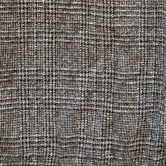 AML Clueless Plaid Tweed Button Pleat Front Preppy Celeb Style Mini Skirt -M - Picture 8 of 9